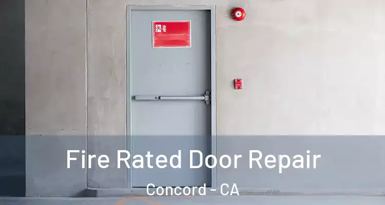  Fire Rated Door Repair Concord - CA