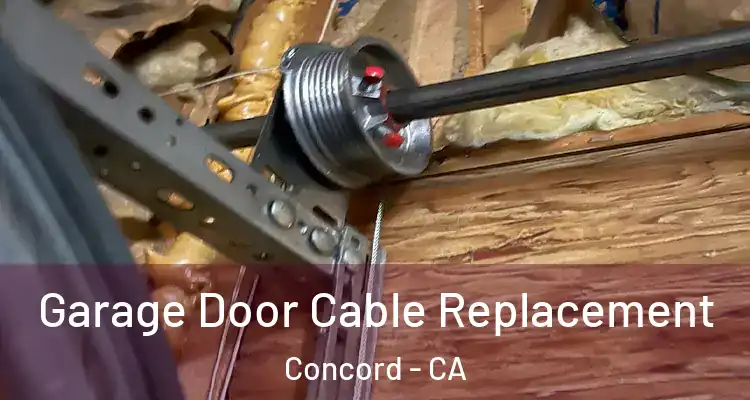  Garage Door Cable Replacement Concord - CA