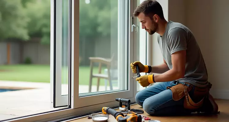 Squeaky Sliding Patio Doors in Concord, CA