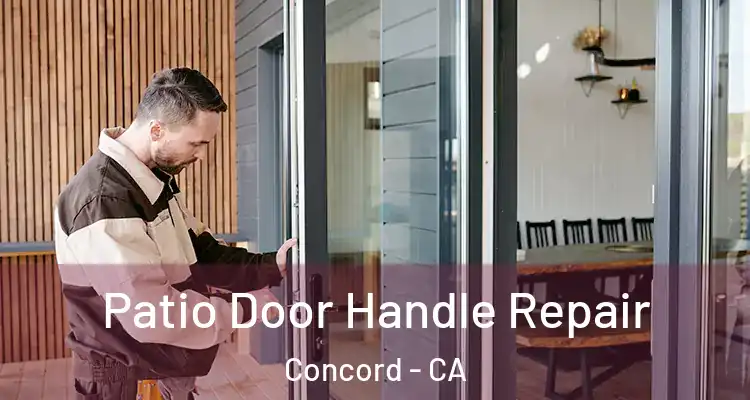  Patio Door Handle Repair Concord - CA