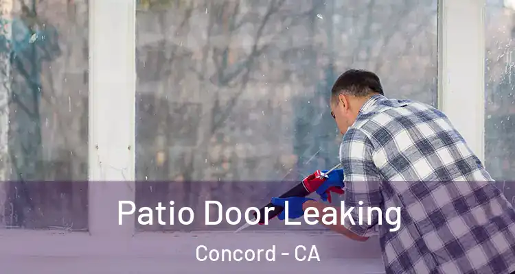  Patio Door Leaking Concord - CA